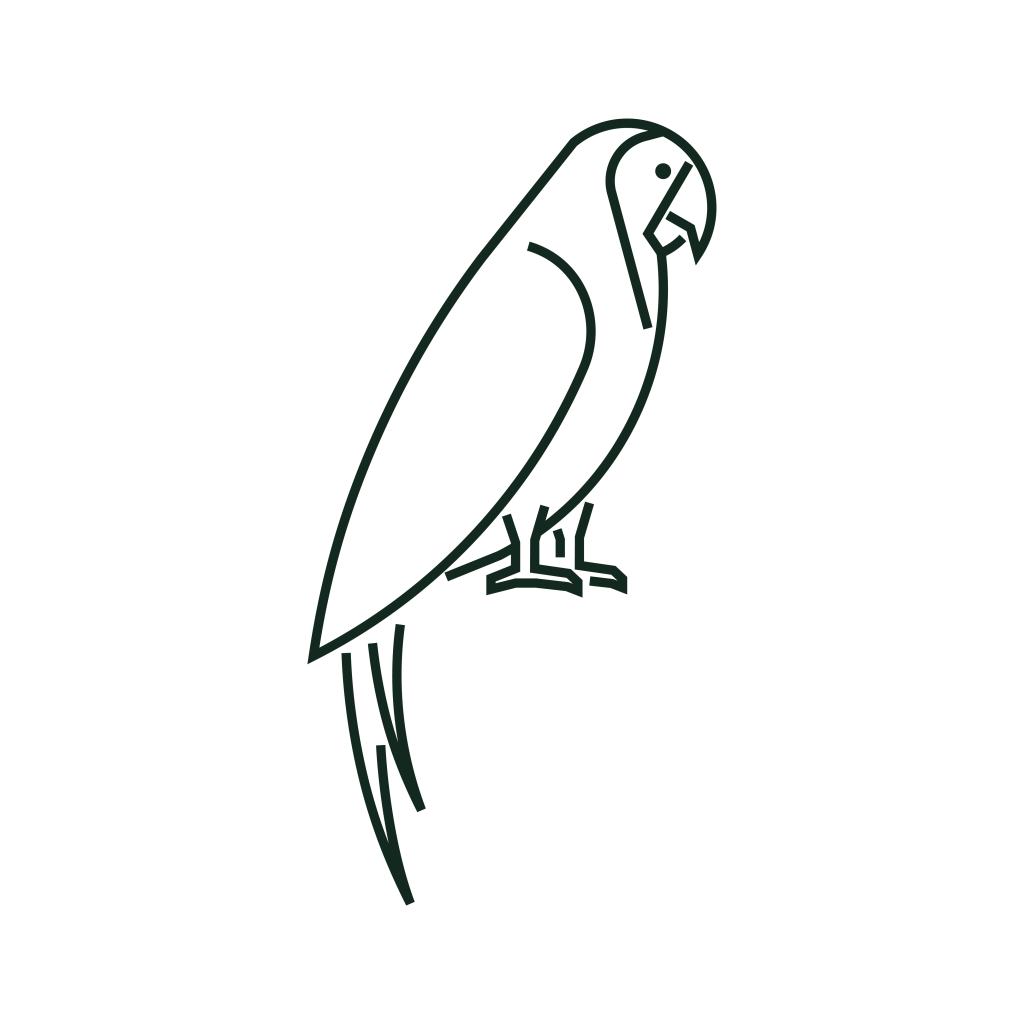 Tamborine Mountain Vet - parrot icon